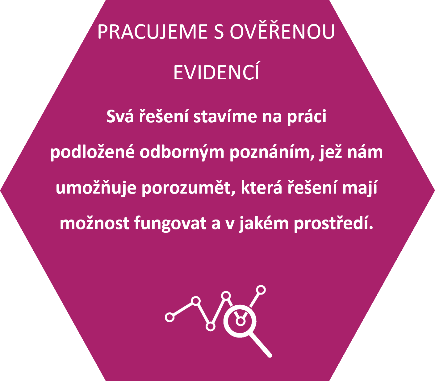 Pracujeme s ověřenou evidencí